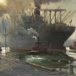 STEAM ON THE WATERFRONT SOLD
reproductions available